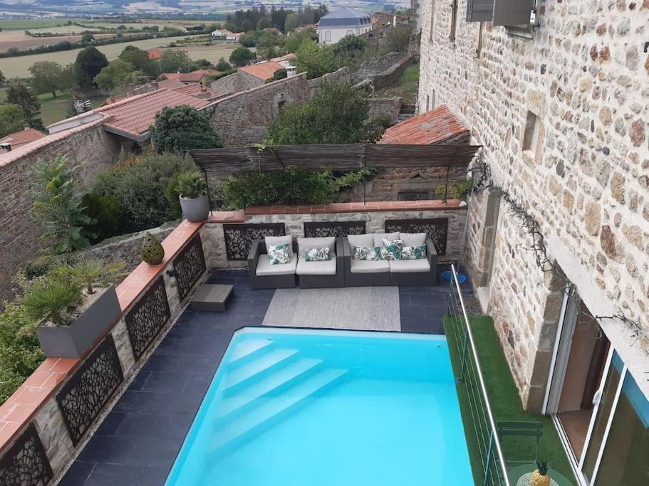 Les Pierres Blondes Daire Montpeyroux  Dış mekan fotoğraf